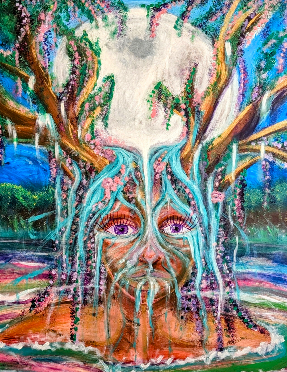 She flows. She knows. She glows.